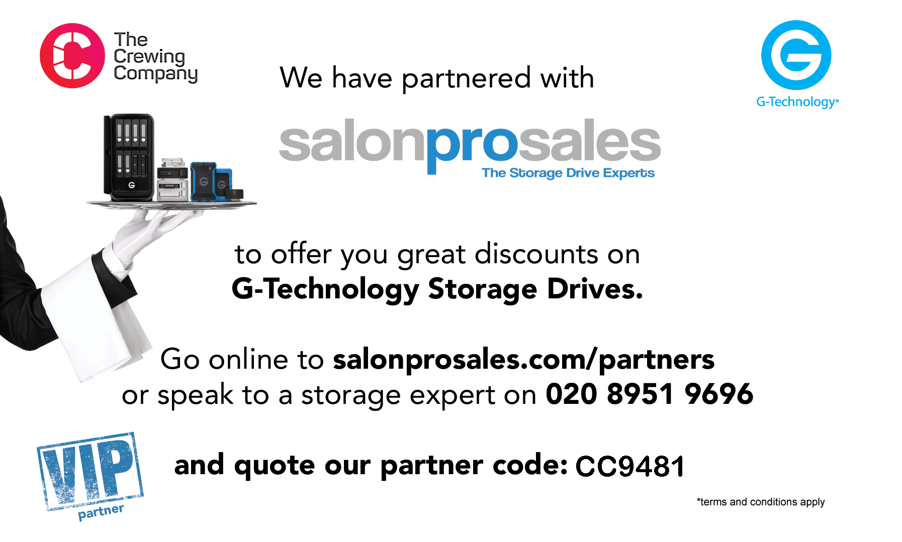 G-Technology Special Offer from Salon Pro Sales
